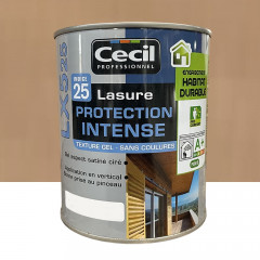 Lasure LX525 Protection Intense CECIL Bois cendré - 1L