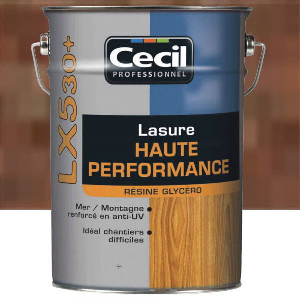 Lasure Haute Performance CECIL LX530+ Noyer - 5L