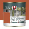 Peinture Extérieure Multi-Matériaux V33 Déco LAB Paprika Satin - 0,5L