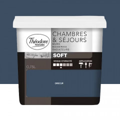 Peinture Chambres & Séjours Théodore Soft Obscur - 0,75L