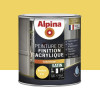 Peinture de finition boiseries intérieures acrylique Alpina Satin Bouton d'or - 0,5L