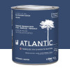 Peinture acrylique pour boiseries extérieures ID Atlantic Bleu profond Oléron Velours - 2L