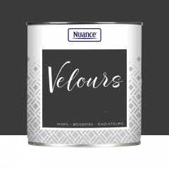 Peinture multi-supports NUANCE Velours Le Noir Intense - pot