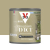 Peinture Acrylique pour Bois Extérieurs 10 ans V33 Couleurs d'ICI Velours Jaune kaki - 0,5L