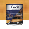 Lasure Haute Performance pour bois neufs & anciens CECIL LX530 Chêne doré - 1L