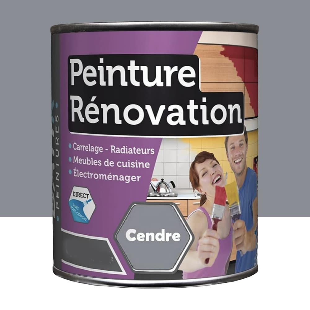 Peinture Rénovation pour cuisine BÂTIR Cendre - 0,5L