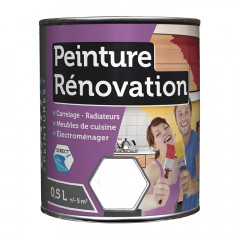 Peinture Rénovation pour cuisine BÂTIR Blanc - 0,5L
