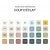 Peinture murs & plafonds V33 Coup d'éclat Vert conifère - nuancier