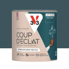 Peinture murs & plafonds V33 Coup d'éclat Paon sombre- 0,5L