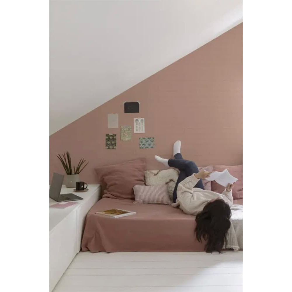 Peinture murs & plafonds V33 Coup d'éclat Rose cendré - ambiance