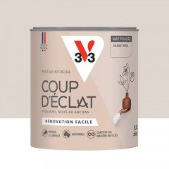 Peinture murs & plafonds V33 Coup d'éclat Granit rose - 0,5L