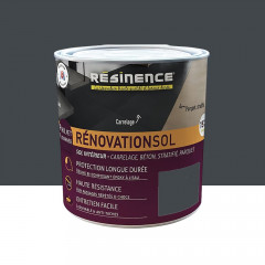 Résine colorée RÉSINENCE RénovationSol Graphite - 300ml