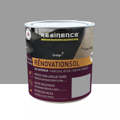 Résine colorée RÉSINENCE RénovationSol Zinc - 300ml