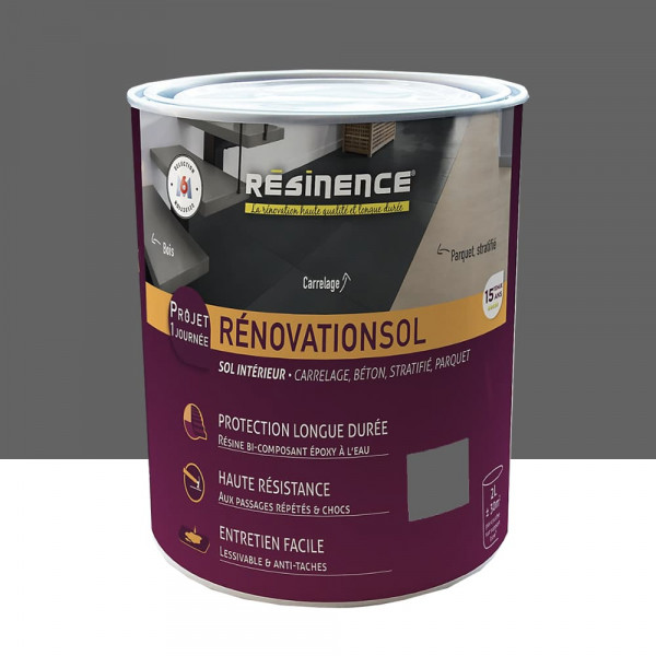 Résine colorée RÉSINENCE RénovationSol Factory - 2L