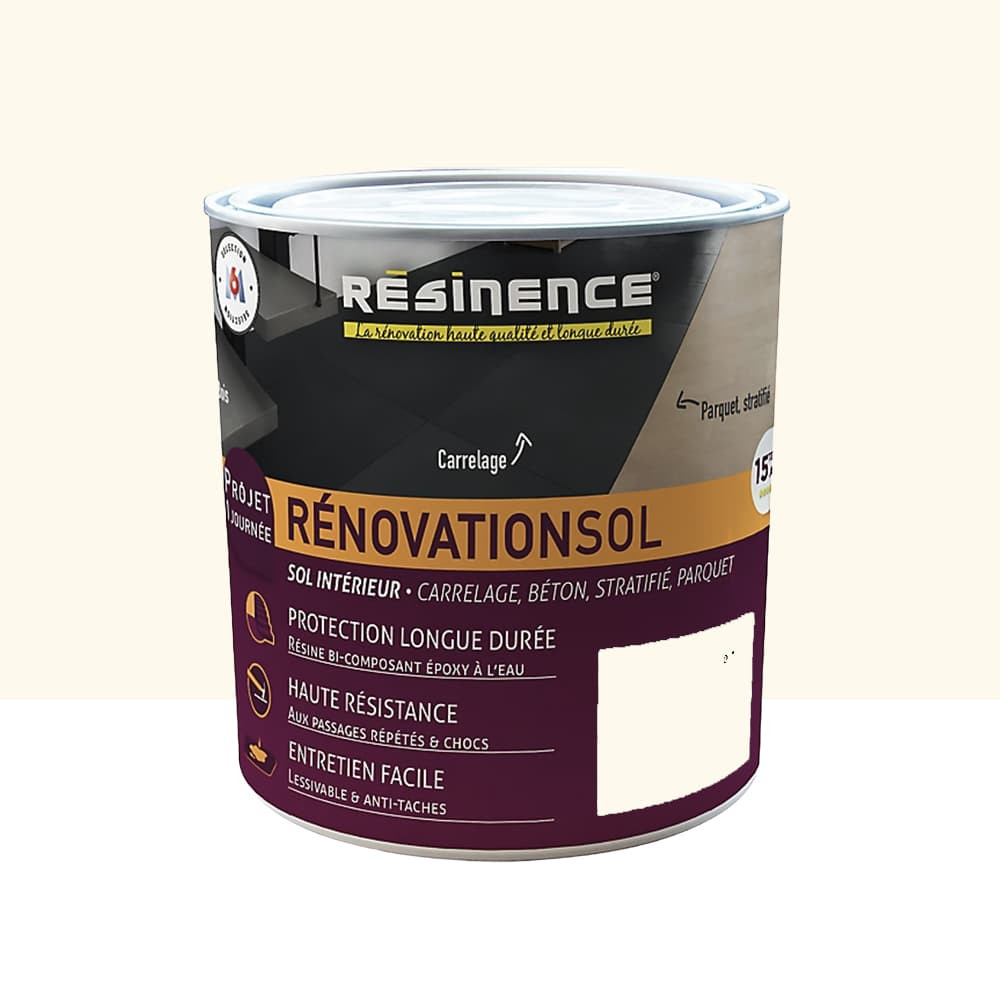 Résine colorée RÉSINENCE RénovationSol Pierre - 300ml