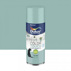 Bombe aérosol de peinture DULUX VALENTINE Color Touch Vert jade satin - 400ml