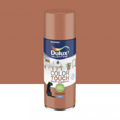Bombe aérosol de peinture DULUX VALENTINE Color Touch Terre cuite mat - 400ml