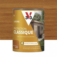 Lasure Protection Classique V33 4 ans Pin d'Orégon - 0,75L