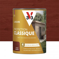 Lasure Protection Classique V33 4 ans Acajou - 0,75L