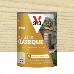 Lasure Protection Classique V33 4 ans Incolore - 0,75L