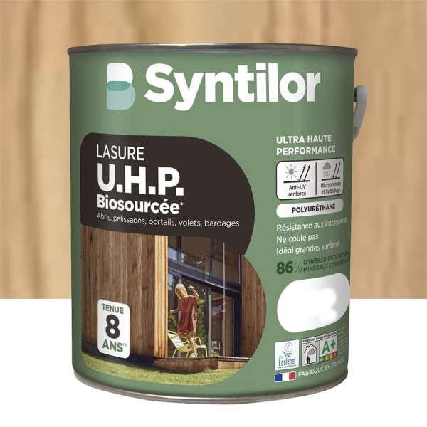 Lasure U.H.P Biosourcée SYNTILOR Incolore - 5L