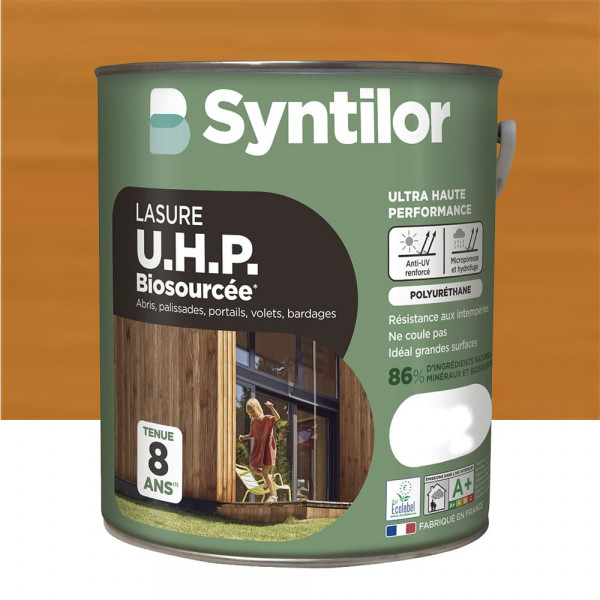 Lasure U.H.P Biosourcée SYNTILOR Chêne clair - 5L