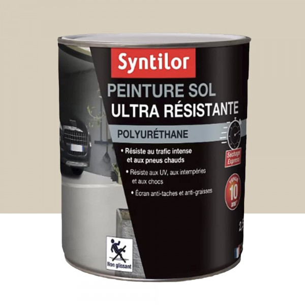 Peinture Sol Ultra Résistante SYNTILOR Grès - 2,5L