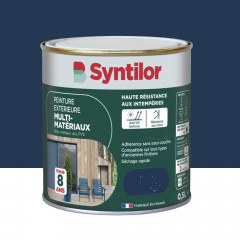 Peinture Multi-Matériaux Extérieure SYNTILOR Bleu Nuit - 0,5L