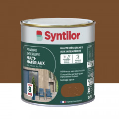 Peinture Multi-Matériaux Extérieure SYNTILOR Châtaignier - 0,5L