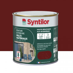 Peinture Multi-Matériaux Extérieure SYNTILOR Rouge Basque - 0,5L