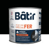 Peinture Spécial Fer BÂTIR Noir mat - 0,5L