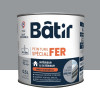 Peinture Spécial Fer BÂTIR Gris granit brillant - 0,5L