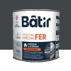 Peinture Spécial Fer BÂTIR Gris anthracite brillant - 0,5L