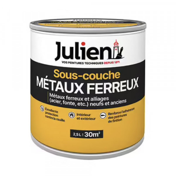 Sous-couche JULIEN Métaux ferreux - 2,5L