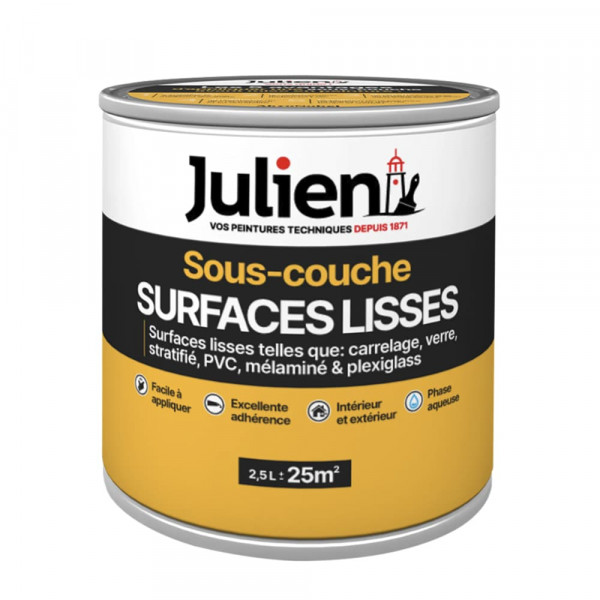 Sous-couche JULIEN Surfaces lisses - 2,5L