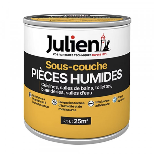 Sous-couche JULIEN Pièces humides - 2,5L