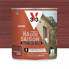 Lasure 8 ans V33 Haute Saison Rouge Basque - 0,75L