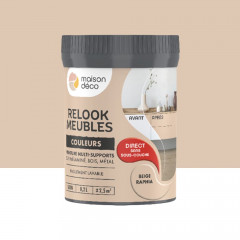 Peinture multi-supports Maison Déco Relook Meubles Les couleurs Satin Beige raphia - 0,2L