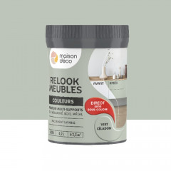 Peinture multi-supports Maison Déco Relook Meubles Les couleurs Satin Vert céladon - 0,2L