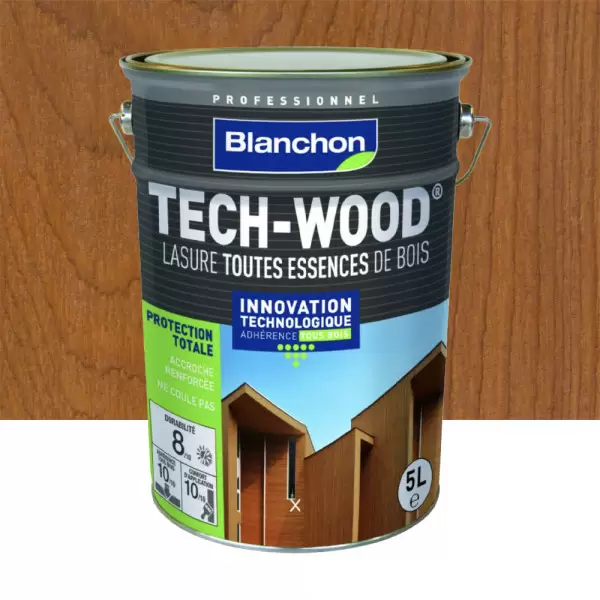Lasure Tech-Wood BLANCHON Chêne Clair - 5L