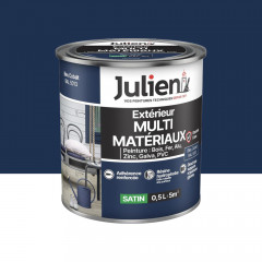 Peinture Extérieur Multi-matériaux Julien Bleu Cobalt - 0,5L