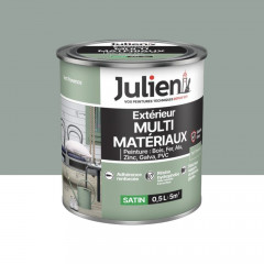 Peinture Extérieur Multi-matériaux Julien Vert Provence - 0,5L