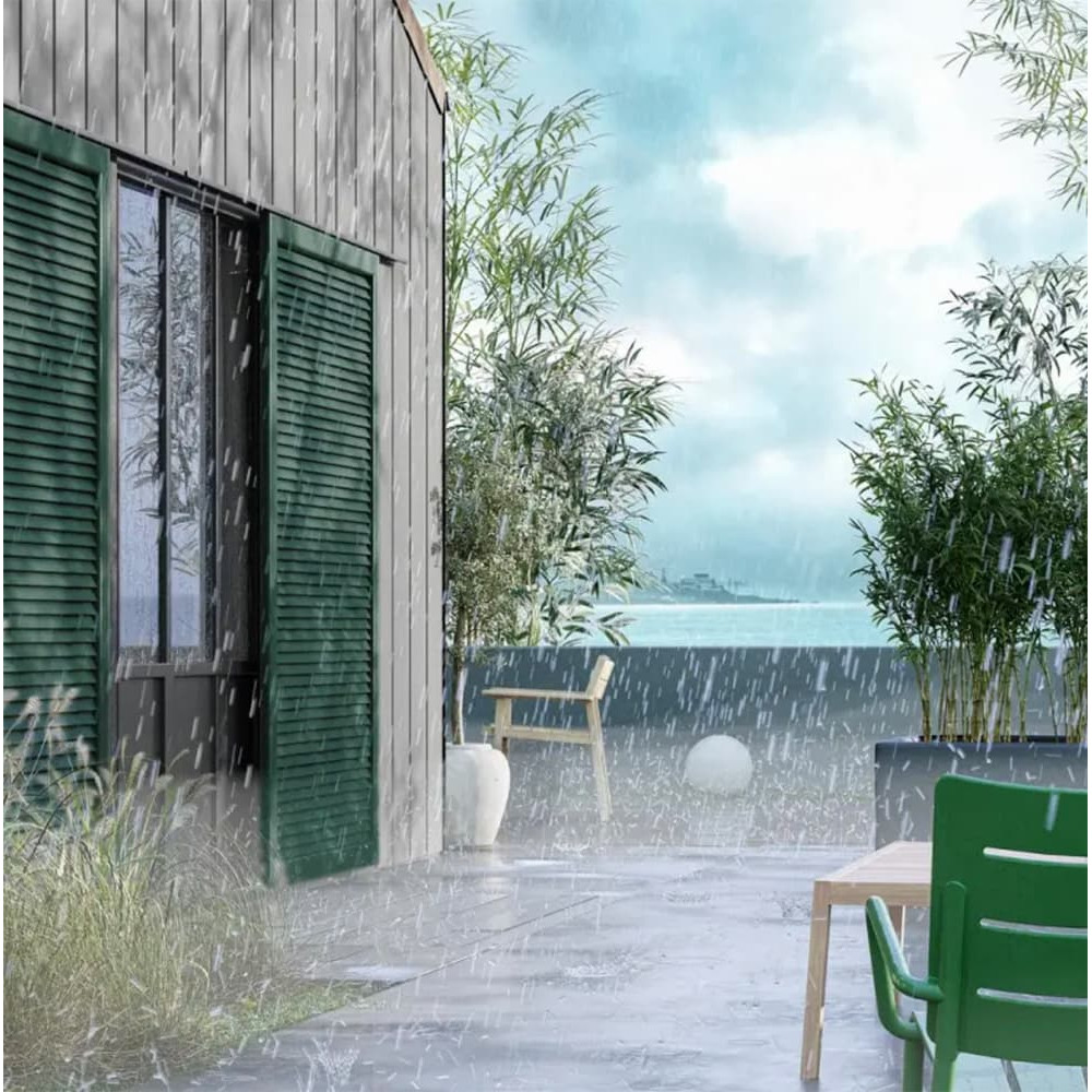 Peinture Glycéro Bois 12ans V33 Solution Expert Vert Basque - ambiance