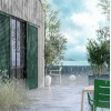 Peinture Glycéro Bois 12ans V33 Solution Expert Vert Basque - ambiance