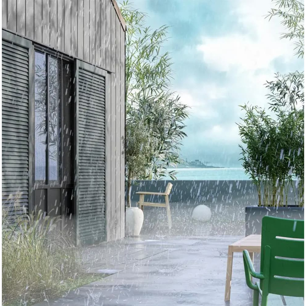 Peinture Glycéro Bois 12ans V33 Solution Expert Gris basalte - ambiance
