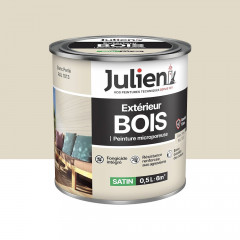 Peinture Extérieur Bois Microporeux Julien Blanc Perlé