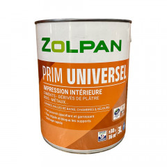 Impression intérieure toutes pièces ZOLPAN Prim Universel 3L