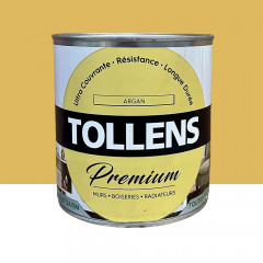 Peinture murs, boiseries et radiateurs TOLLENS Premium Argan satin - 0,75L