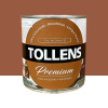 Peinture murs, boiseries et radiateurs TOLLENS Premium Touche orangée satin - 0,75L