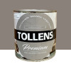 Peinture murs, boiseries et radiateurs TOLLENS Premium Marron glacé satin - 0,75L